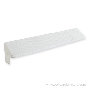 Memory foam adjustable bed rail